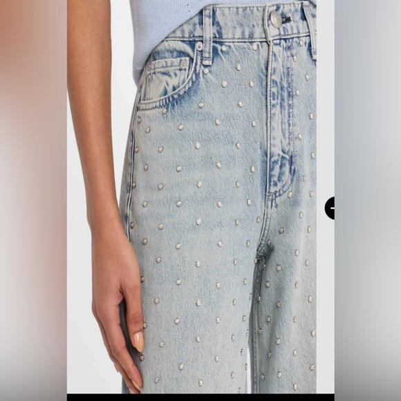 rag & bone shea straight leg jeans - Desiree Pearl. NWT - Picture 2 of 2